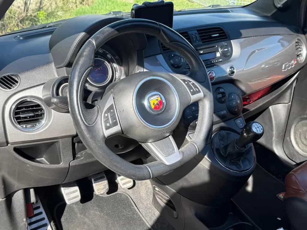 Abarth 500 Cabrio Basis Italia*LEDER*PDC*2.BESITZ* 05/2012-photo-14