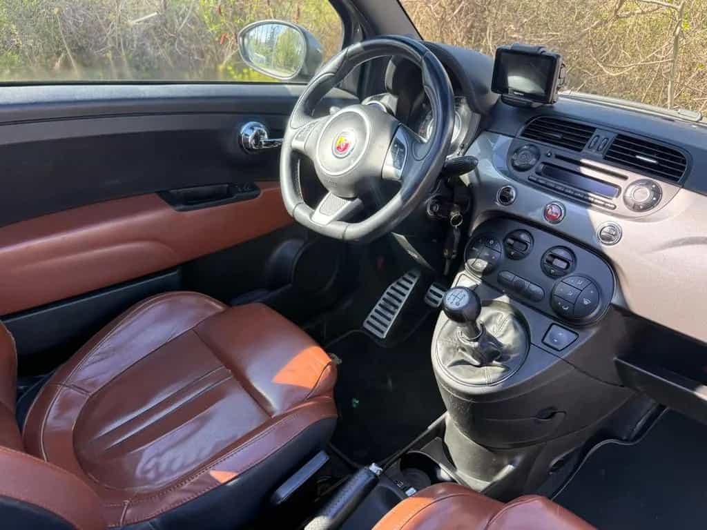 Abarth 500 Cabrio Basis Italia*LEDER*PDC*2.BESITZ* 05/2012-photo-15