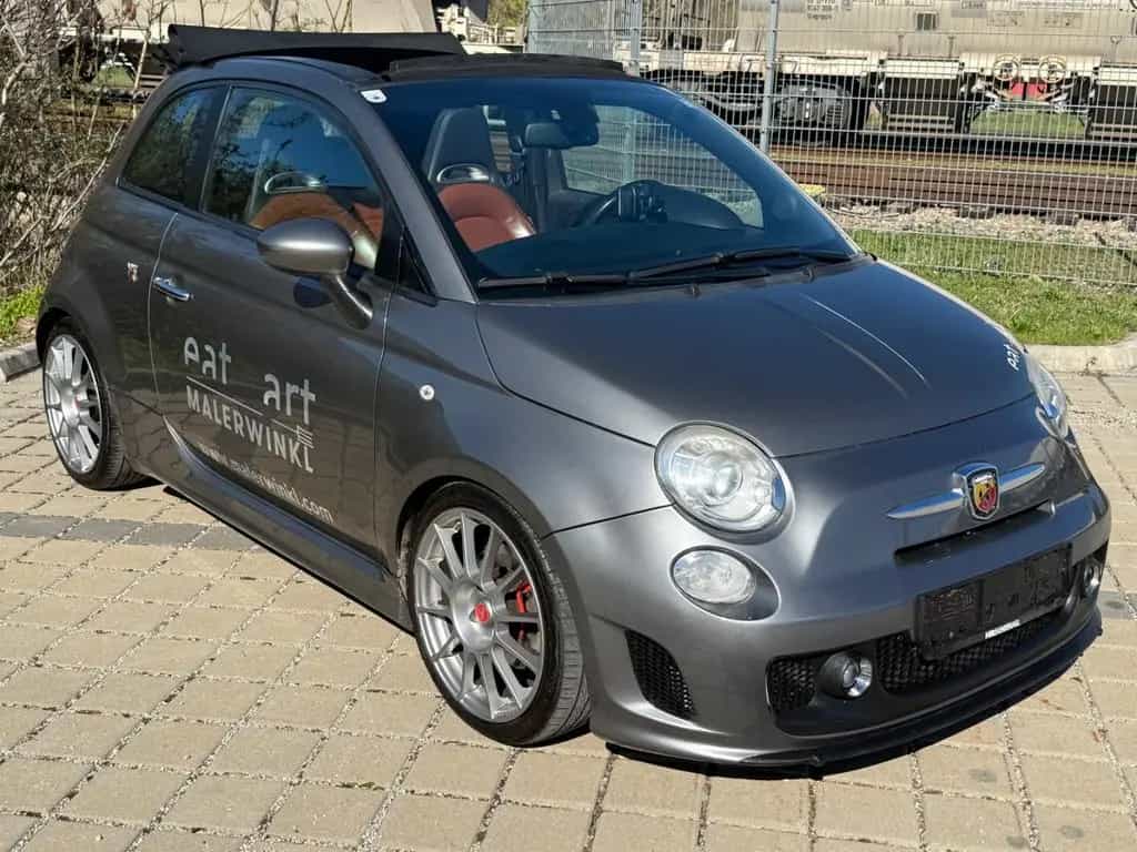 Abarth 500 Cabrio Basis Italia*LEDER*PDC*2.BESITZ* 05/2012-photo-2