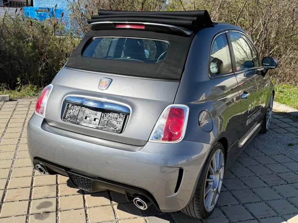 Abarth 500 Cabrio Basis Italia*LEDER*PDC*2.BESITZ* 05/2012-photo-3