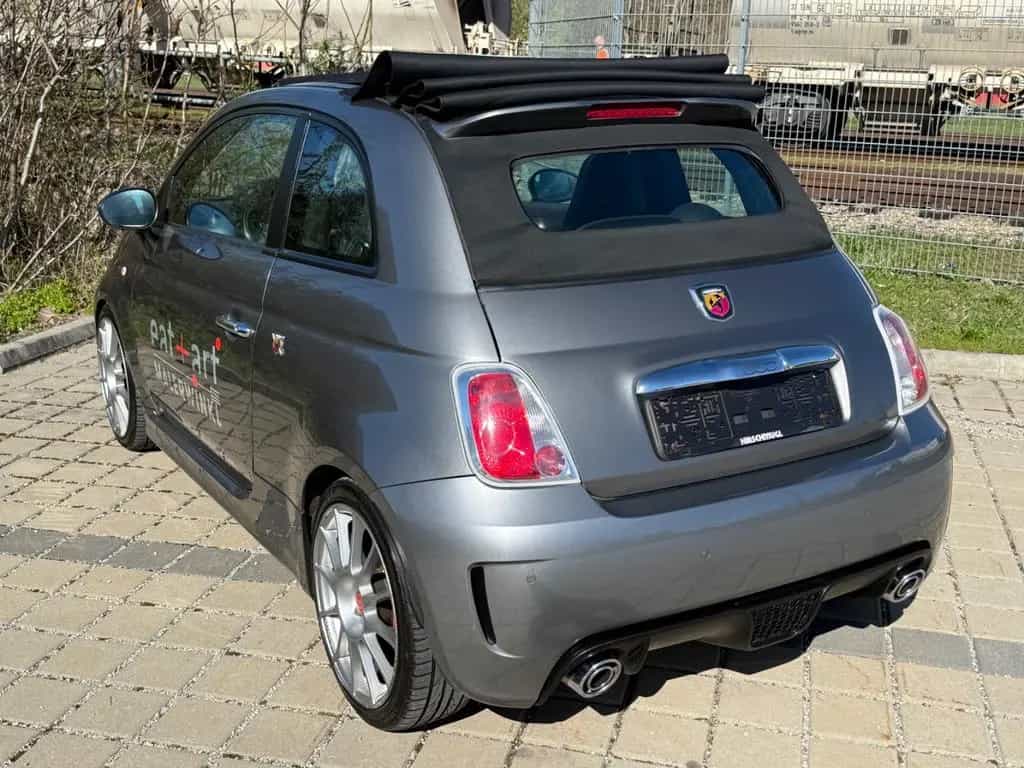 Abarth 500 Cabrio Basis Italia*LEDER*PDC*2.BESITZ* 05/2012-photo-4