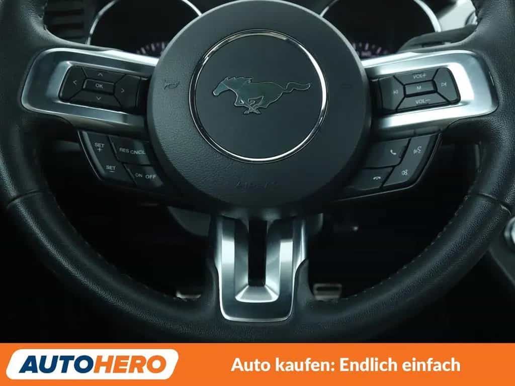 Ford Mustang 2.3 EcoBoost Basis *CAM*TEMPO*XENON* 08/2016-photo-18