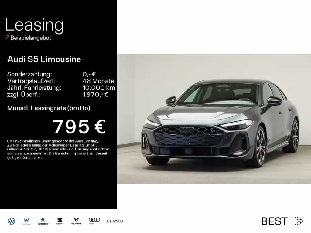Audi S5 Limousine TFSI MEMORY*TECHPRO*MATRIX*B&O*AHK* null-photo-0