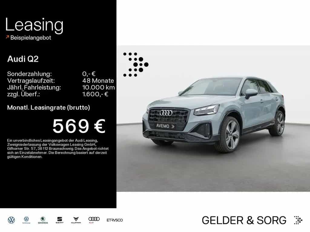 Audi Q2 S line 35 TFSI KOMFORT+*SHZ*MATRIX*AHK*PHONE null-photo-0