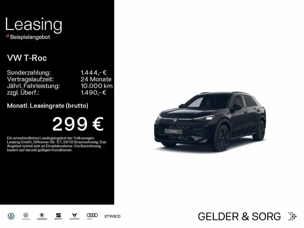 Volkswagen T-Roc R-Line 1.5 eTSI AHK*BLACKSTYLE*PANO*LED* null-photo-0