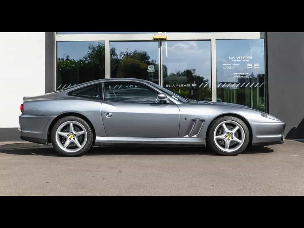 Ferrari 550 MARANELLO 5.5 V12 485°MANUAL°GRIGIO TITANIO 11/1998-photo-1