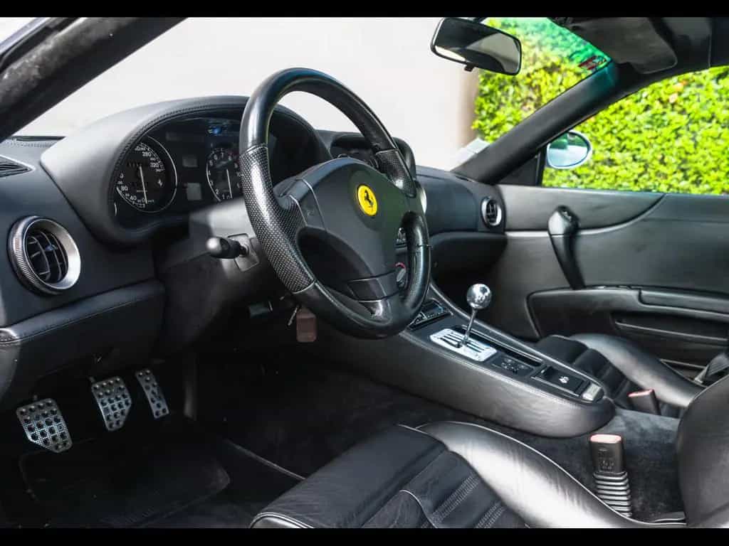Ferrari 550 MARANELLO 5.5 V12 485°MANUAL°GRIGIO TITANIO 11/1998-photo-15