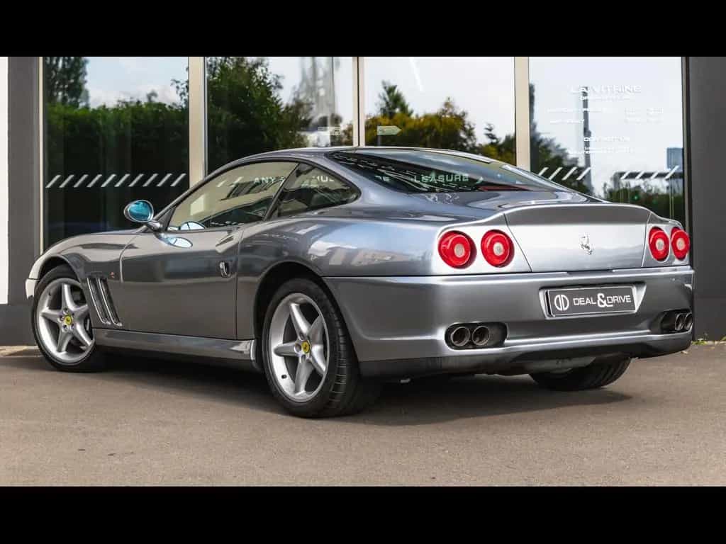 Ferrari 550 MARANELLO 5.5 V12 485°MANUAL°GRIGIO TITANIO 11/1998-photo-2