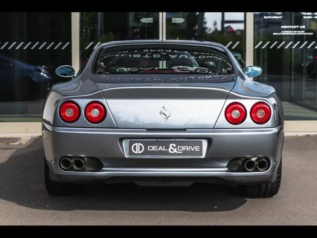 Ferrari 550 MARANELLO 5.5 V12 485°MANUAL°GRIGIO TITANIO 11/1998-photo-3