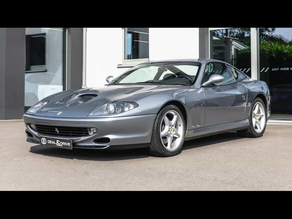 Ferrari 550 MARANELLO 5.5 V12 485°MANUAL°GRIGIO TITANIO 11/1998-photo-5