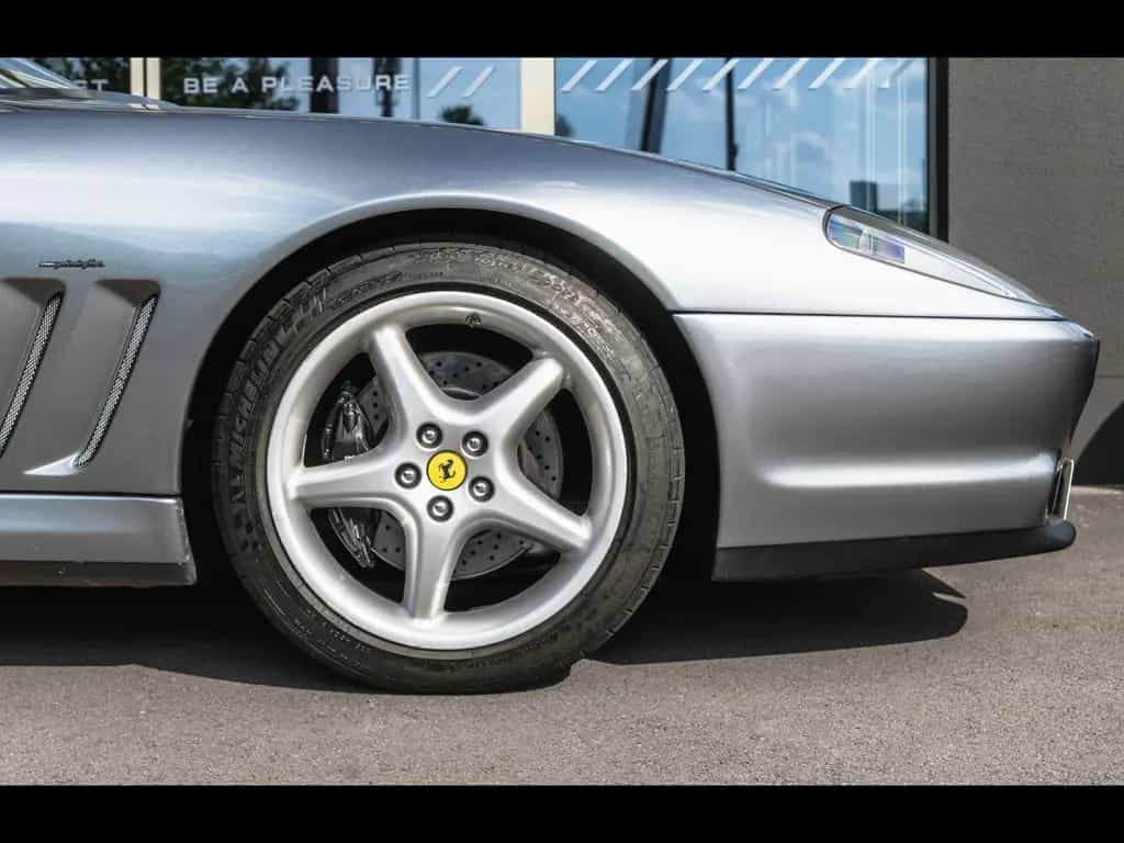 Ferrari 550 MARANELLO 5.5 V12 485°MANUAL°GRIGIO TITANIO 11/1998-photo-8