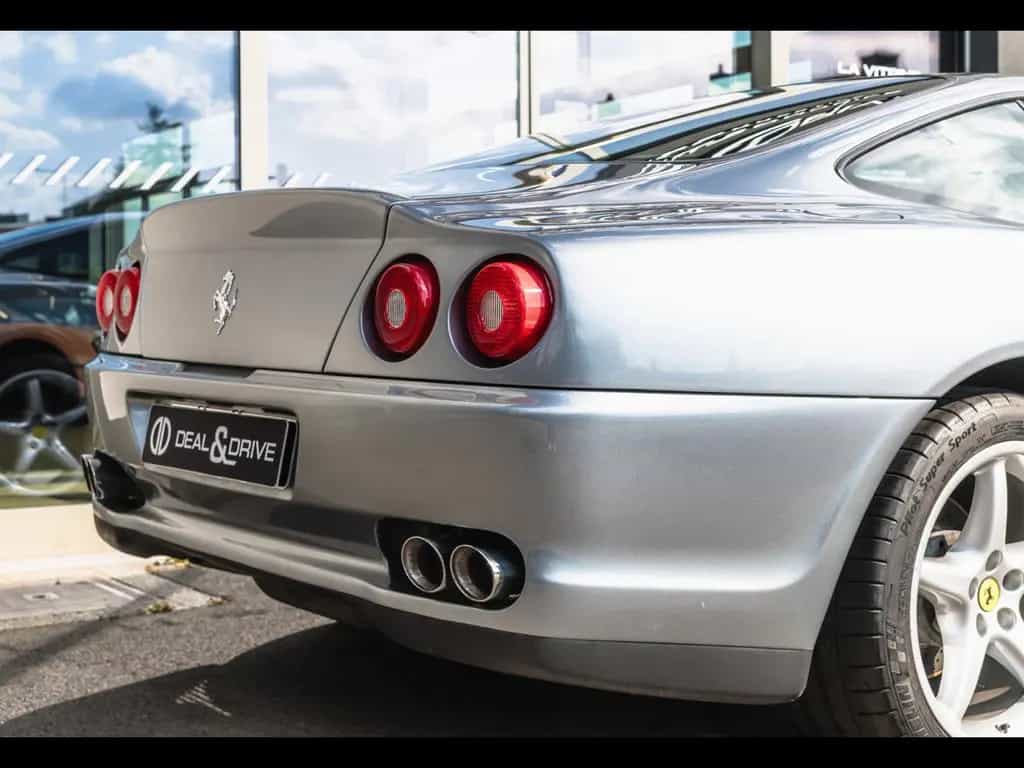 Ferrari 550 MARANELLO 5.5 V12 485°MANUAL°GRIGIO TITANIO 11/1998-photo-9