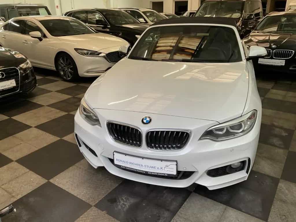 BMW 2 Series 220 i Cabrio Aut. M Sport-Paket ,Xen,Navi,Leder 10/2015-photo-4