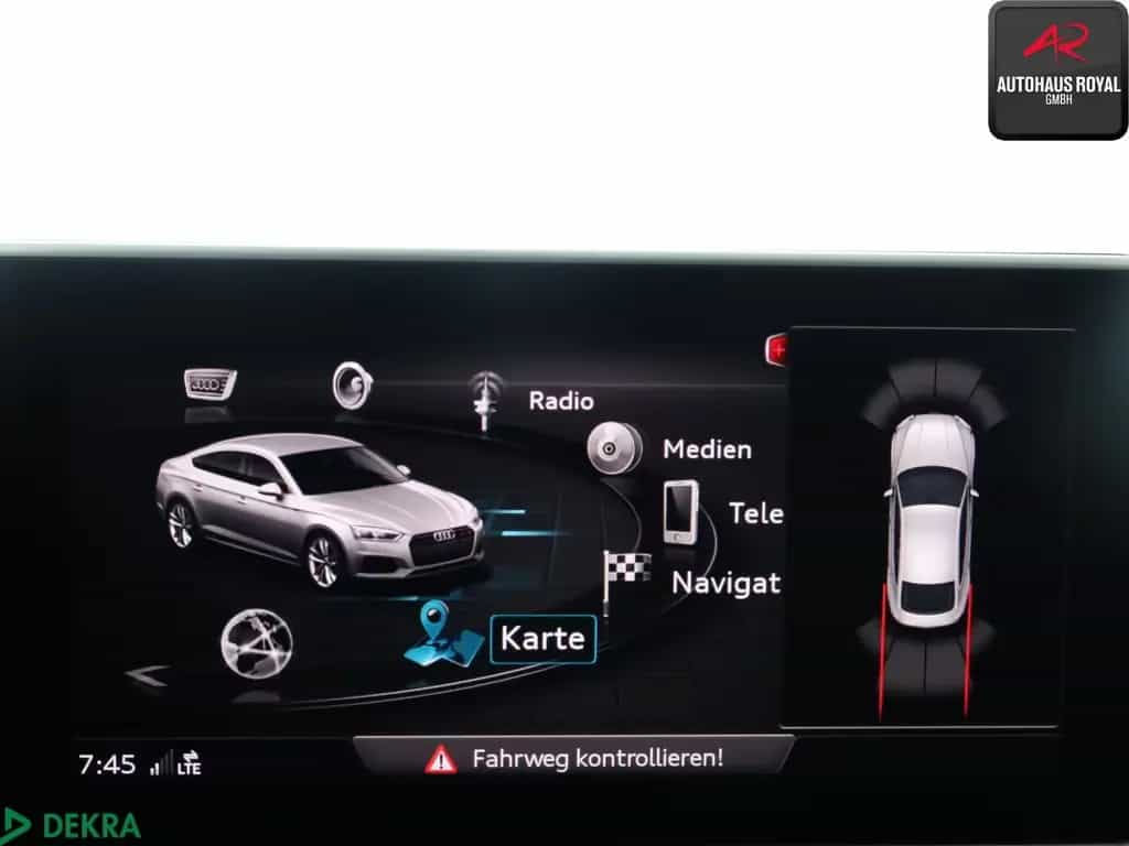 Audi A5 SB 2.0 TFSI qu 3x S LINE MATRIX,KEYLESS,19Z. 06/2018-photo-16