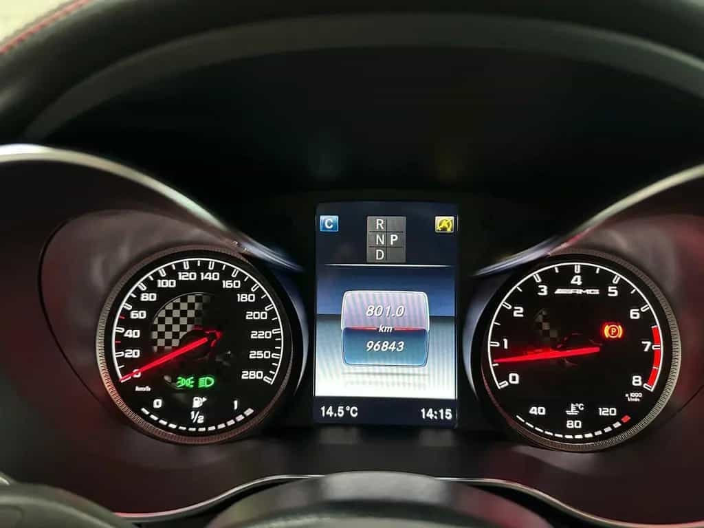 Mercedes-Benz C-Class AMG 4M MULTIB GLASDACH AMBI KAMERA SPORTAGA 01/2017-photo-16