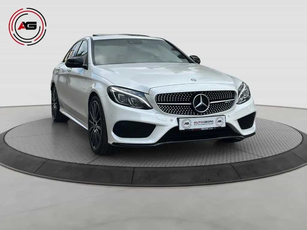 Mercedes-Benz C-Class AMG 4M MULTIB GLASDACH AMBI KAMERA SPORTAGA 01/2017-photo-2