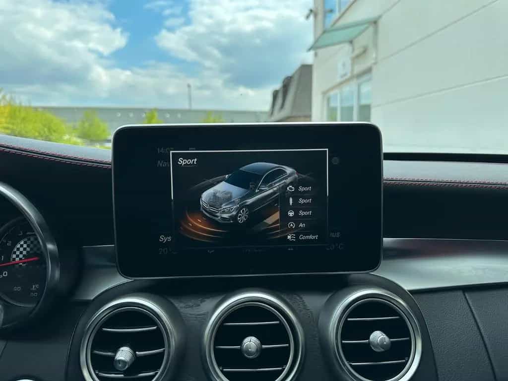 Mercedes-Benz C-Class AMG 4M MULTIB GLASDACH AMBI KAMERA SPORTAGA 01/2017-photo-23