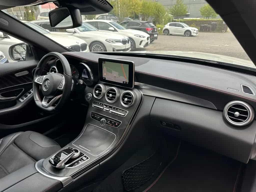 Mercedes-Benz C-Class AMG 4M MULTIB GLASDACH AMBI KAMERA SPORTAGA 01/2017-photo-9