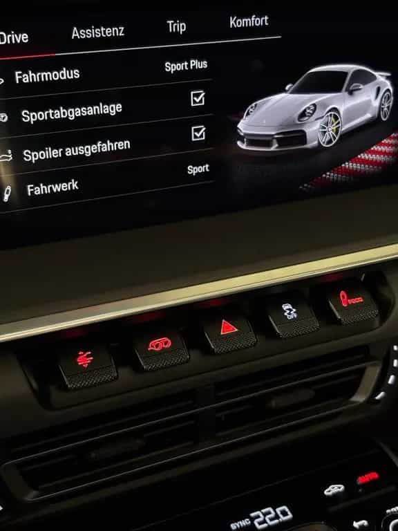 Porsche 992 Turbo S ACC Aero-Kit Lift Burmester PDLS+ 02/2022-photo-29