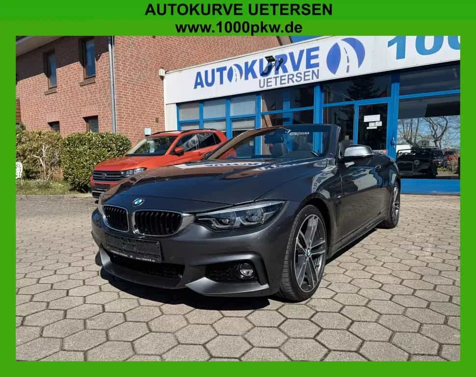 BMW 4 Series 430d M Sport Cabrio HUD LED H&K KAMERA LEDER 07/2018-photo-0