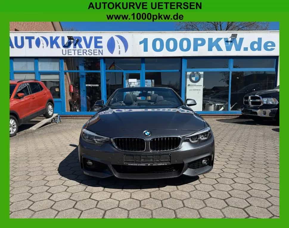 BMW 4 Series 430d M Sport Cabrio HUD LED H&K KAMERA LEDER 07/2018-photo-1