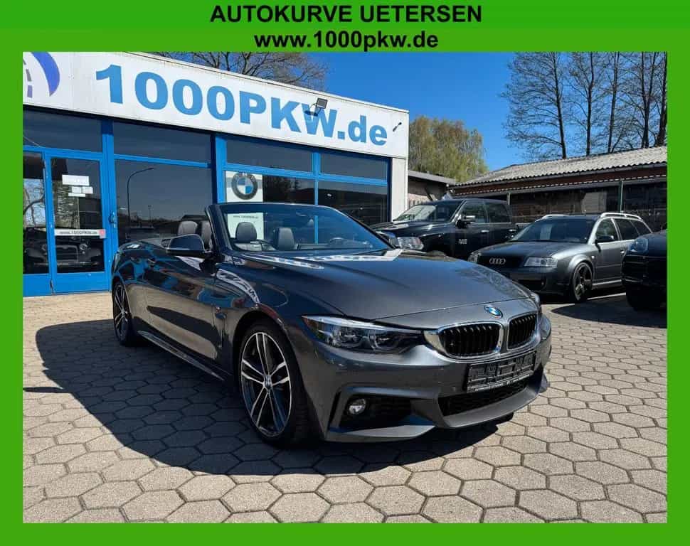 BMW 4 Series 430d M Sport Cabrio HUD LED H&K KAMERA LEDER 07/2018-photo-2
