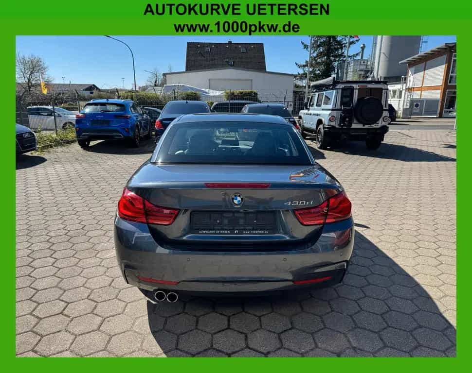 BMW 4 Series 430d M Sport Cabrio HUD LED H&K KAMERA LEDER 07/2018-photo-29