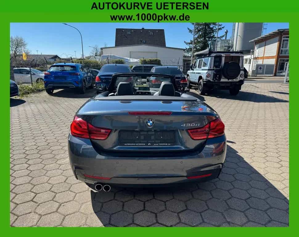 BMW 4 Series 430d M Sport Cabrio HUD LED H&K KAMERA LEDER 07/2018-photo-6