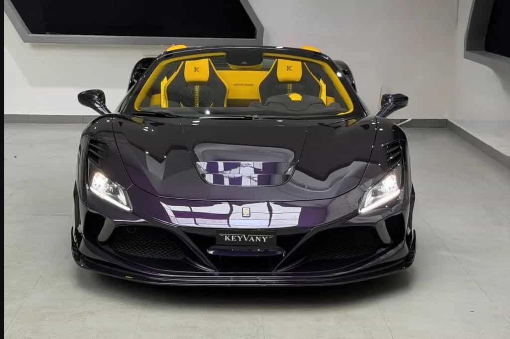 Ferrari F8 SPIDER/CARBON KEYVANY AMETHYST EDITION1OF1! 04/2023-photo-0