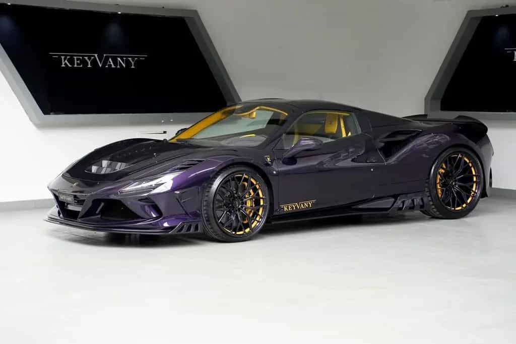Ferrari F8 SPIDER/CARBON KEYVANY AMETHYST EDITION1OF1! 04/2023-photo-1