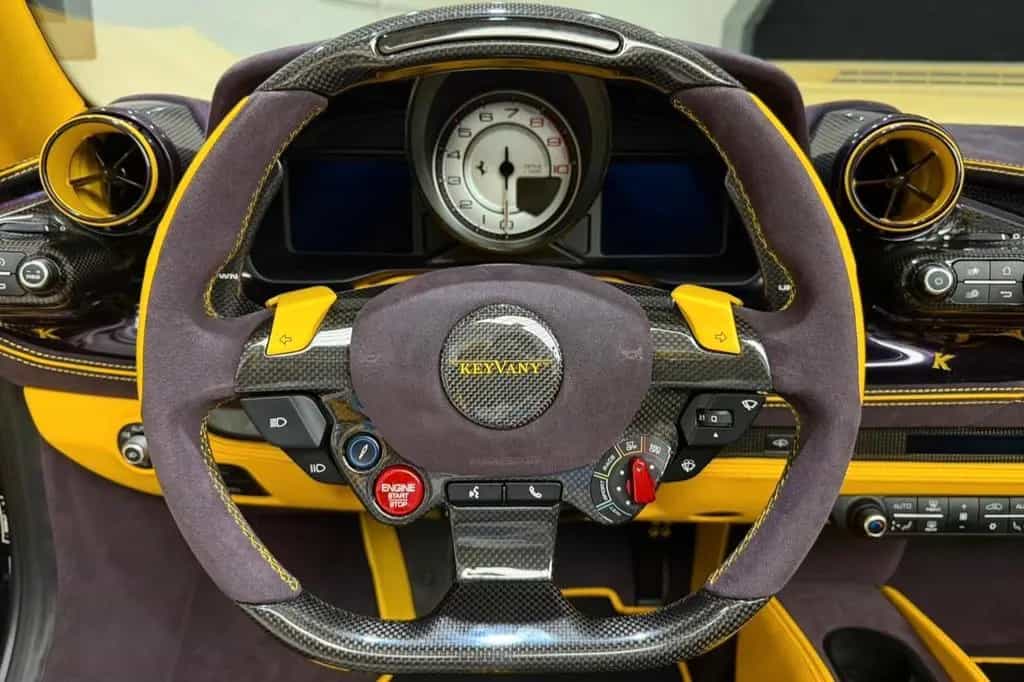 Ferrari F8 SPIDER/CARBON KEYVANY AMETHYST EDITION1OF1! 04/2023-photo-11