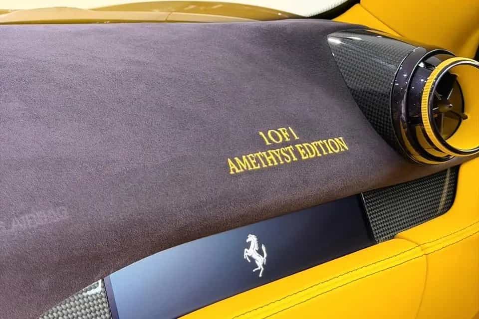 Ferrari F8 SPIDER/CARBON KEYVANY AMETHYST EDITION1OF1! 04/2023-photo-13