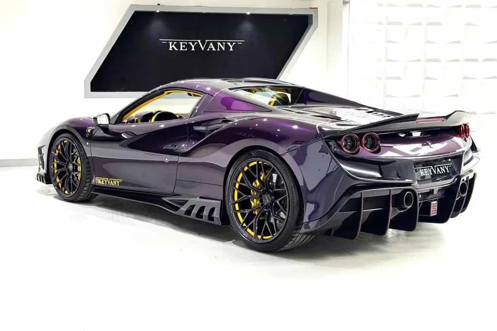 Ferrari F8 SPIDER/CARBON KEYVANY AMETHYST EDITION1OF1! 04/2023-photo-2