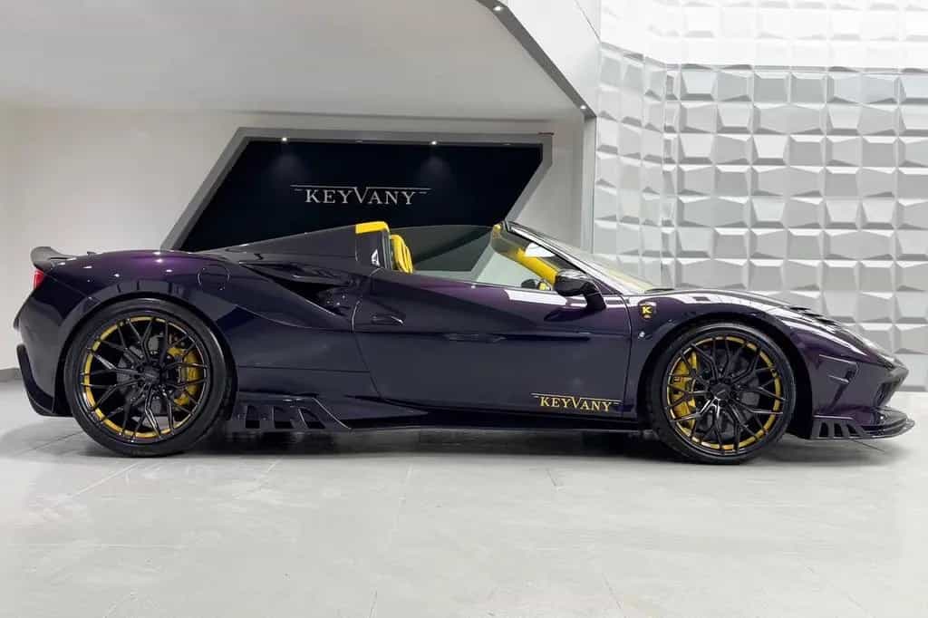 Ferrari F8 SPIDER/CARBON KEYVANY AMETHYST EDITION1OF1! 04/2023-photo-3