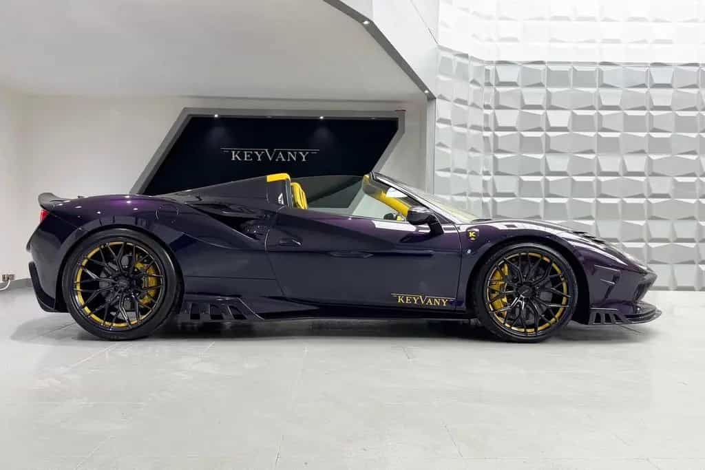Ferrari F8 SPIDER/CARBON KEYVANY AMETHYST EDITION1OF1! 04/2023-photo-5