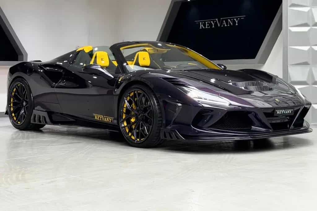 Ferrari F8 SPIDER/CARBON KEYVANY AMETHYST EDITION1OF1! 04/2023-photo-7