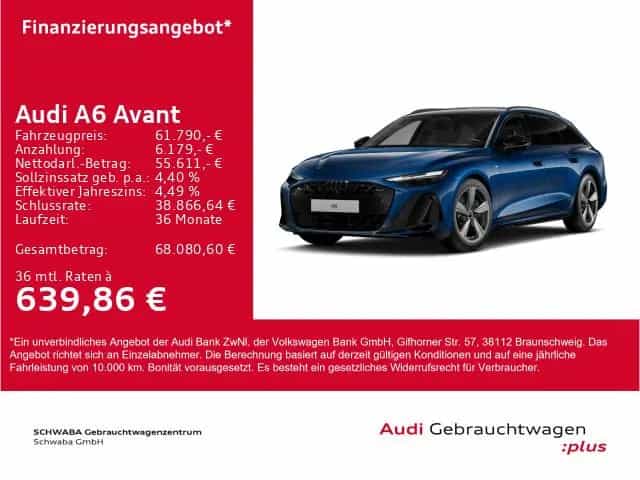 Audi A6 Avant S line TDI quattro S tronic 09/2025-photo-1