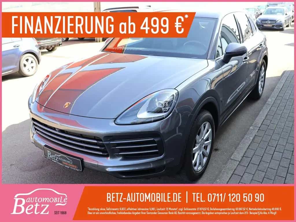 Porsche Cayenne Allrad Leder Memory ACC RFK 05/2019-photo-0