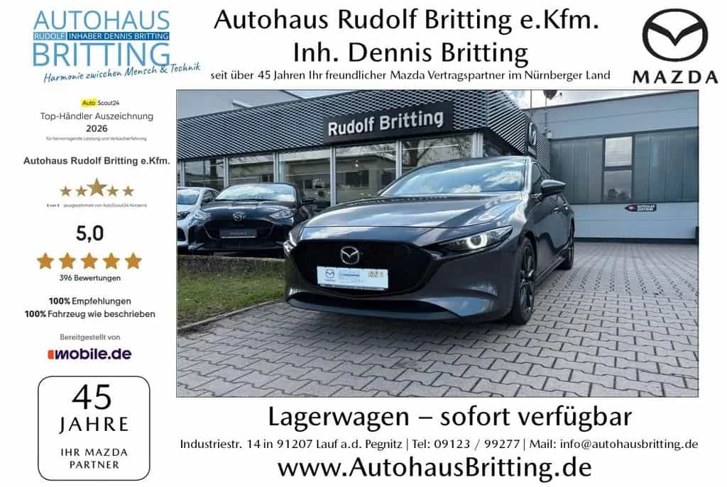 Mazda 3 Lim. Selection 179PS AWD Bose Design-Paket 11/2019-photo-0