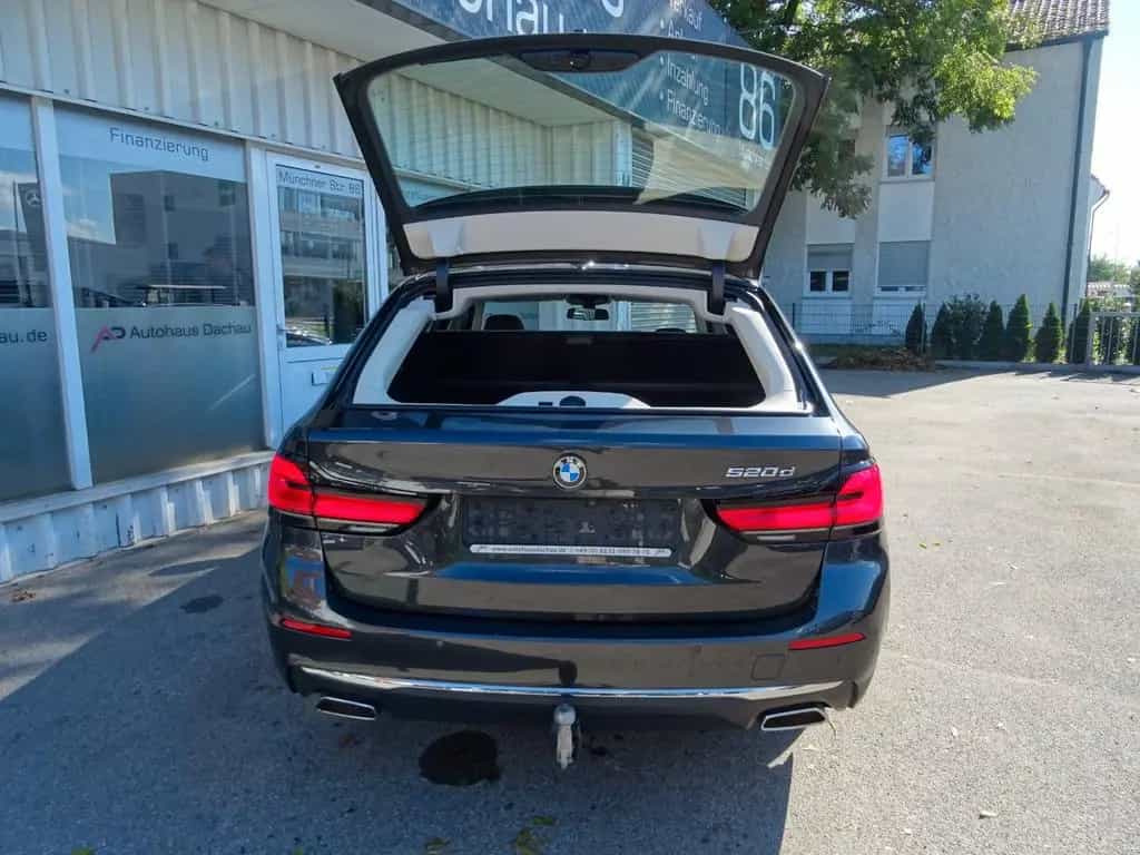 BMW 5 Series 520d Touring Aut Luxury Line Navi LCP Leder LED 07/2022-photo-4