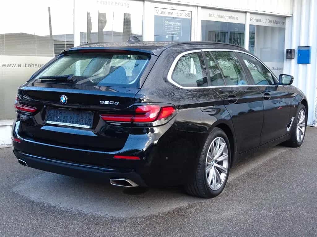 BMW 5 Series 520d Touring Aut 18" Navi Leder LCPro Ad LED HUD 09/2022-photo-5