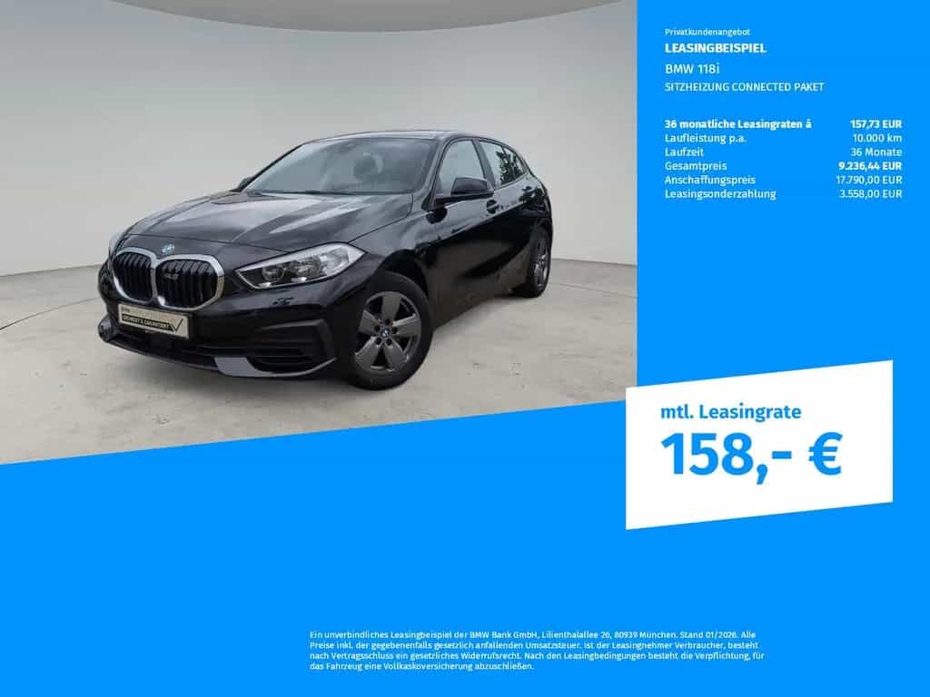 BMW 118 i SITZHEIZUNG CONNECTED PAKET 03/2020-photo-1