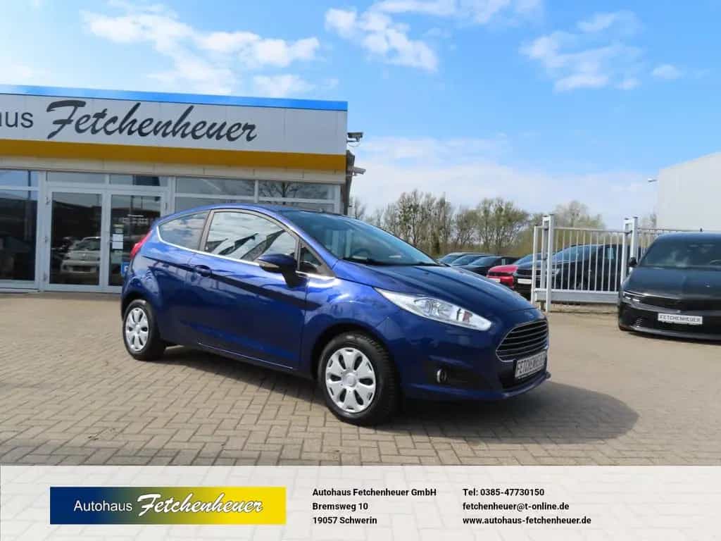 Ford Fiesta Titan. NAVI+ KLIMAAUT+KAMERA+SHZ+Beh.WSS 10/2016-photo-0