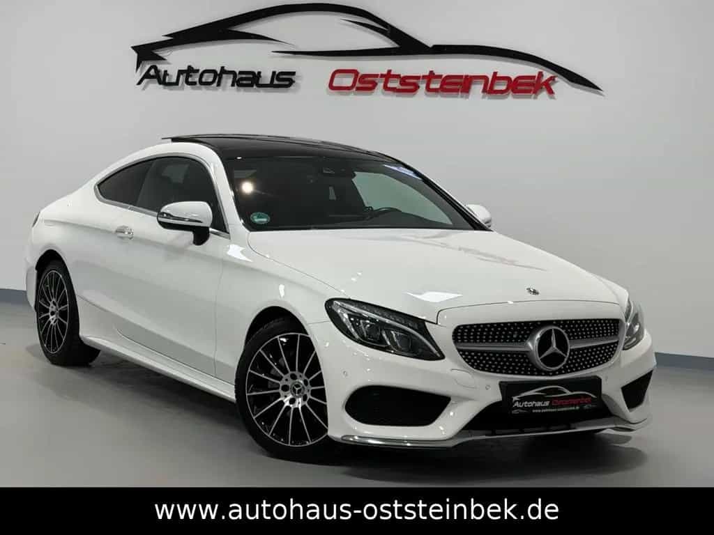 Mercedes-Benz C-Class 220 d COUPE/AMG-LINE/PANO/KEY-LESS/BURMESTER/ 03/2018-photo-3