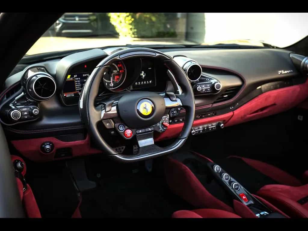 Ferrari F8 Spider °NERO B/B 1250°CARBON°ADAS°JBL°DISP 04/2023-photo-10