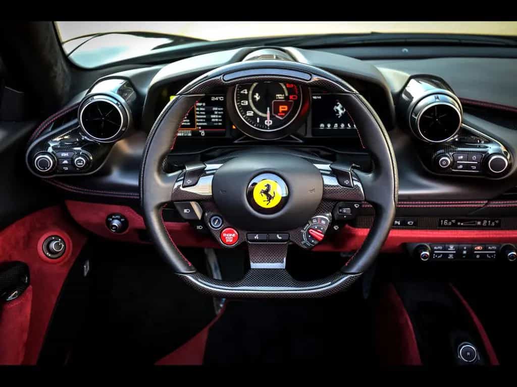 Ferrari F8 Spider °NERO B/B 1250°CARBON°ADAS°JBL°DISP 04/2023-photo-12