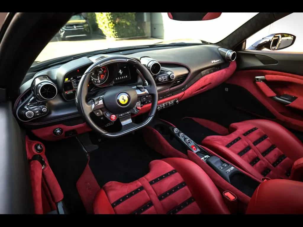 Ferrari F8 Spider °NERO B/B 1250°CARBON°ADAS°JBL°DISP 04/2023-photo-13