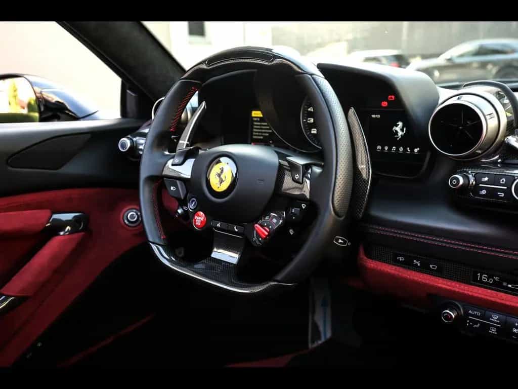 Ferrari F8 Spider °NERO B/B 1250°CARBON°ADAS°JBL°DISP 04/2023-photo-15