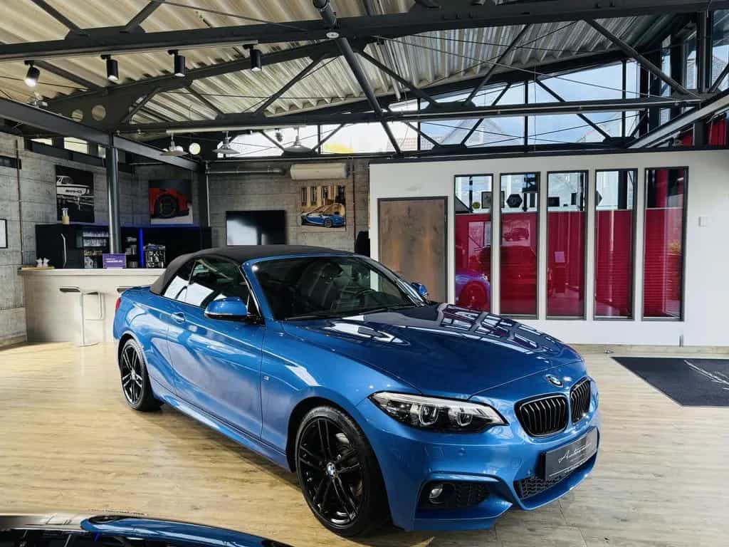 BMW 2 Series 220 i Cabrio M-Sport*LED*NAVI*2.HAND*18ZOLL 06/2019-photo-14