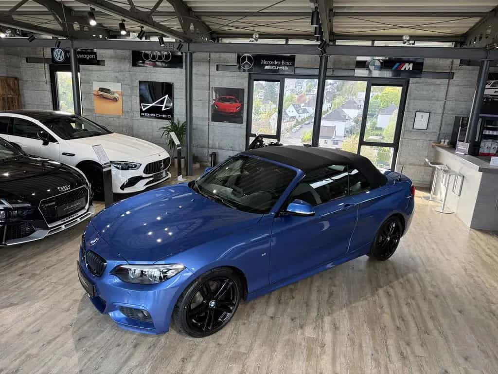 BMW 2 Series 220 i Cabrio M-Sport*LED*NAVI*2.HAND*18ZOLL 06/2019-photo-3